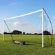 Ворота футбольні QUICKPLAY KICKSTER 300 x 200 см, чорно-білі - изображение 4