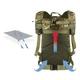 Туристичний рюкзак NILS CAMP CBT7204 зелений камуфляж - изображение 5