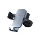 Держатель для мобильного Baseus Metal AgeⅡ Gravity Car Mount（Air Outlet Version）Dark Grey (SUJS000013) - изображение 1