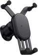 Автотримач для телефона Baseus Stable Gravitational Car Mount Air (Air Outlet Version) Black (SUWX020001) - зображення 1