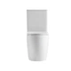 Унітаз підлоговий Qtap Robin New Ultra Quiet безобідковий із сидінням Soft-Close WHITE QT13226083AW - зображення 3