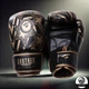 Боксерские перчатки Lion Another Boxing, 10oz, черно-золотые (BR-03-10) - изображение 1