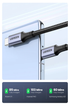 Кабель UGREEN 60W USB Type C To USB C Синій (sv3870) - зображення 2