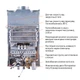 Колонка газова димохідна Thermo Alliance JSD20-10GD 10 л панель скляна Black - зображення 6
