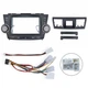 Штатна магнітола серії QIV Q1 під Toyota Highlander 2 XU40 2007-2013 Kluger 2008-2014 (K1) 9 дюймів C-Q45213 - изображение 2