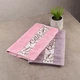 Набор кухонных махровых полотенец 2шт GM Textile 30x50см, 30x50см Coffee 400г/м2 (Серый/Розовый) - изображение 1