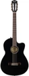 Классическая гитара Fender CN-140SCE WN Black - изображение 1