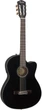 Классическая гитара Fender CN-140SCE WN Black - изображение 3