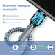 Кабель для заряджання REMAX Jany RC-124а USB 2.0 — Type-C 2.4A Black (1м) - зображення 4