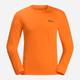 Рашгард чоловічий Jack Wolfskin Infinite L/S M 1808312-3981 XL Помаранчевий (4064993866544) - зображення 3