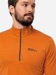 Bluza sportowa męska nierozpinana Jack Wolfskin Sky Thermal Hz M 1808771-3981 L Pomarańczowa (4064993858310) - obraz 3