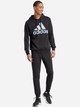 Komplet sportowy męski Adidas M BL FT HD TS IJ8555 S Czarny (4066763648817) - obraz 1