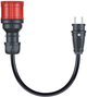 Adapter do samochodu elektrycznego go-e Gemini flex 11 kW CEE16 Red na Schuko (CH-04-30) - obraz 1