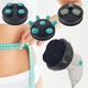 Массажер для тела антицеллюлитный инфракрасный с 4 насадками Body Innovation, портативный электрический массажер для похудения, лимфодренажа и уменьшение целлюлита Бело-бирюзовый, YTY-24-Turquoise/White - изображение 1