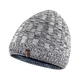 Водонепроникна шапка Dexshell Heathered Rib Knit Beanie, onesize (56-58 см), біло-сіра - изображение 1