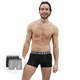 Труси боксери DIM D01N1x2 M 2 шт noir/gris 9LU - зображення 2
