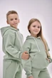 Детский спортивный утепленный костюм Kindamor Warm Autumn Olive для мальчика, флис 116 см оливковый - изображение 14
