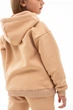 Детский спортивный утепленный костюм Kindamor Warm Autumn Beige для девочки, флис 128 см бежевый - изображение 9