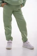 Детский спортивный утепленный костюм Kindamor Warm Autumn Olive для девочки, флис 116 см оливковый - изображение 10