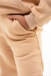 Детский спортивный утепленный костюм Kindamor Warm Autumn Beige для девочки, флис 128 см бежевый - изображение 14