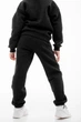 Детский спортивный утепленный костюм Kindamor Warm Autumn Black для девочки, флис 116 см черный - изображение 10