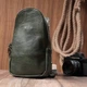 Модная маленькая сумка через плечо из экокожи в городском стиле Vintage Зеленый (bg227fash91) - изображение 8