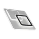 Світильник акриловий LED EUROLAMP квадратний A63 130W 3000-6500K (LED-ALS-130-A63) - зображення 2