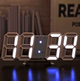 LED годинник з термометром CAIXING CX-2218 White білий циферблат - изображение 1