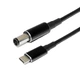 Кабель живлення USB Type-C 100W DC 7.4×5.0*0.6 HP для заряджання ноутбука від повербанка USB (776671) - зображення 2