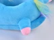 Тапочки кигуруми игрушки Детские для мальчика Kigurumi Единорог Теплые Тканевые Синий 27-34 (Х300745) - изображение 4