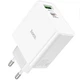 Мережевий зарядний пристрій Hoco C113A Awesome PD65W QC3.0, White - зображення 2