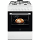 Плита комбинированная Electrolux LKM624022W - изображение 1