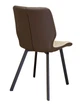 Стілець для кухні та вітальні DAYTON 01 brown/black - зображення 2
