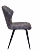 Стілець для кухні та вітальні MILAN 02 grey/black - зображення 3
