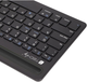 Klawiatura bezprzewodowa TECHly Mini Keyboard with Hotkeys and Tablet Stand Wireless Black (8059018367898) - obraz 3