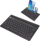 Klawiatura bezprzewodowa TECHly Mini Keyboard with Hotkeys and Tablet Stand Wireless Black (8059018367898) - obraz 4