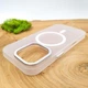 Чехол для Baseus Smoke case Matte with MagSafe для iPhone 15 White - изображение 2