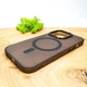 Чехол для Baseus Smoke case Matte with MagSafe для iPhone 14 Pro Max Black - изображение 2