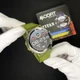 Мужские умные часы Modfit Titan Army Green чёрные с зелёным - изображение 2