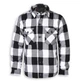 Куртка Brandit Lumber Jacket - White/Black L - изображение 3