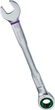 Набір ключів комбінованих з тріскачкою Bosch 8-19 мм CrV 8 шт (1600A027PS) - зображення 6