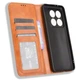 Чохол-книжка Deexe Retro Style для Xiaomi 14T - Brown - зображення 4