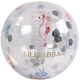 Пляжний м'яч Filibabba Beach ball Alfie - Rainbow Reef Confetti (5712804030033) - зображення 1