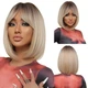 Парик Ombre Blond каре, термоволокно DC-SS176-1 - изображение 5
