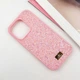 TPU чохол Bling World Rock Diamond для Apple iPhone 16 Pro (6.3") Pink - зображення 2
