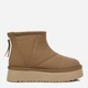 Женские угги низкие кожаные с мехом Allshoes 187866 40 Коричневые (ROZ6501055110) - изображение 1
