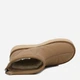 Женские угги низкие кожаные с мехом Allshoes 187866 40 Коричневые (ROZ6501055110) - изображение 5