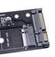 Адаптер SATA III - > M.2 SSD NGFF KEY-B переходник Черный - изображение 2
