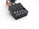 Адаптер Розширювач портів з 1x 9-контактний USB 2.0 на 4x 9-контактний USB 2.0 Синій - зображення 6