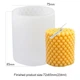 Силиконовая форма для изготовления свечи 7.5 x 8.5 cм "silicone mold-16" - изображение 3